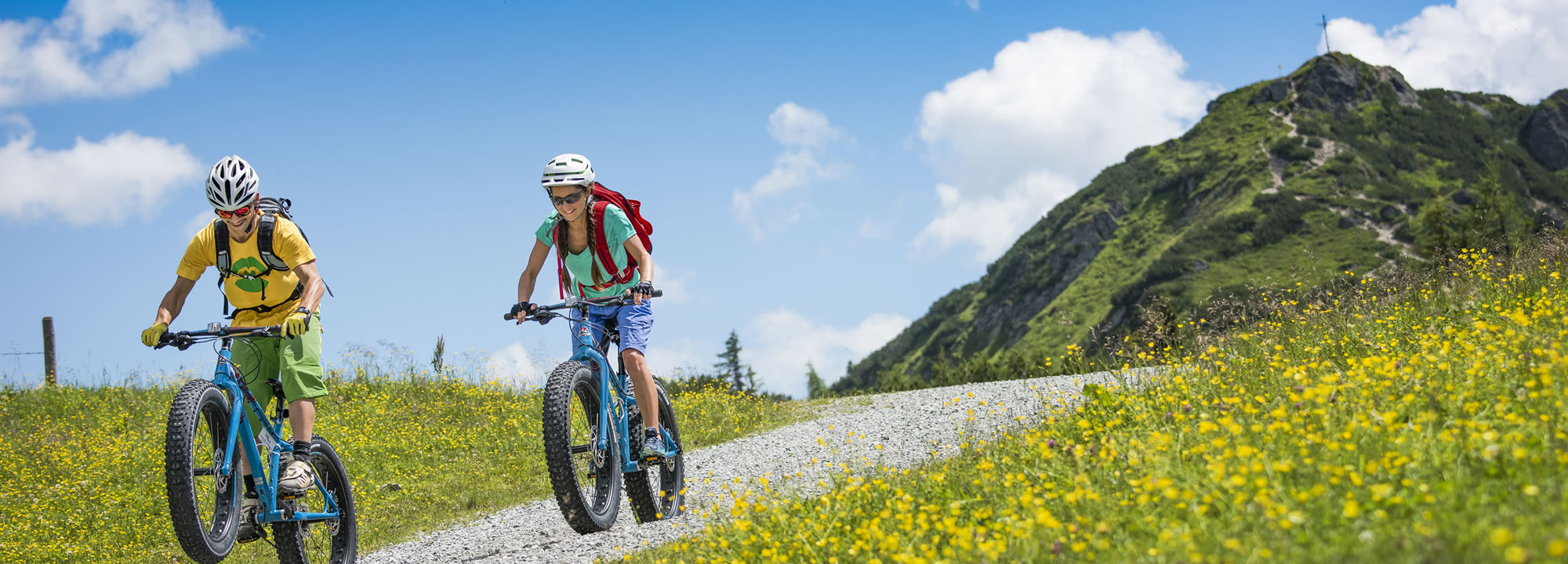 Mountainbiken in Flachau, Salzburger Land