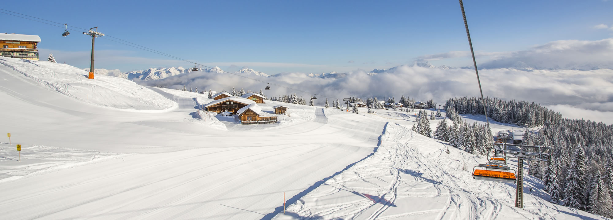Urlaub im Skigebiet snow space Flachau